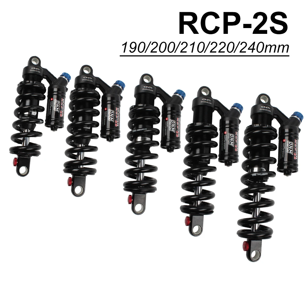 DNM RCP-2S Горные велосипед задний амортизатор Supension 190 200 210 220 240 мм катушка Весна DH велосипед задний амортизатор MTB