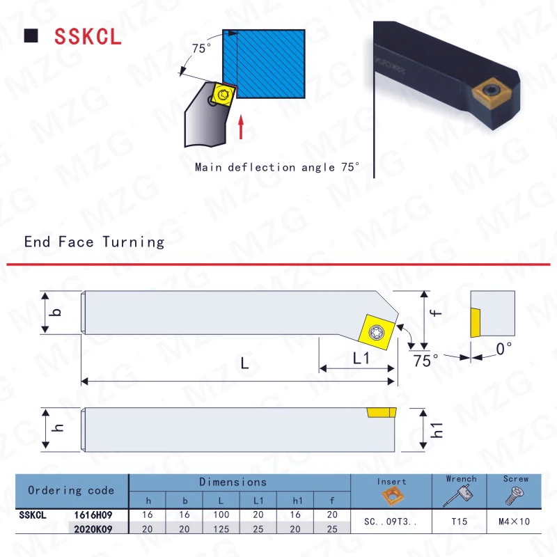 MOSASK SSKCL адаптер резак SSKCL2020K09 расточные Бар индексируемый держатель CNC токарный Карбид вставка внешние токарные инструменты