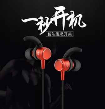 

wireless sports Bluetooth headset magnetic suction bass stereo universal gift headset