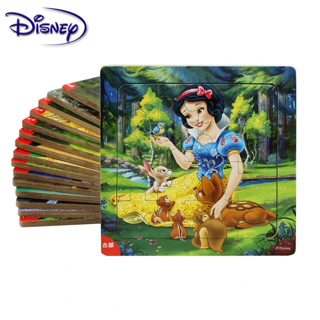 Puzzle de Princesse Disney en Bois pour Enfant de 4 à 7 ans, Jouet,  Blanche-Neige, La Reine des Neiges, 60 Pièces - AliExpress