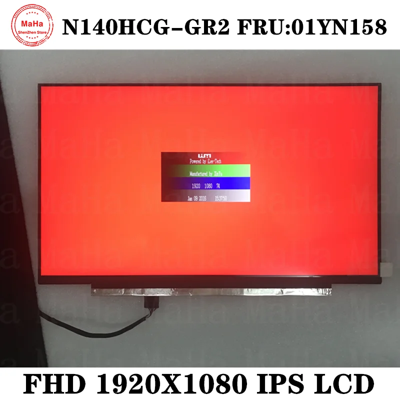 14 0 дюймовый N140HCG-GQ2 Matte N140HCG-GR2 Глянцевый светодиодный экран ЖК-дисплей IPS Matirx FHD