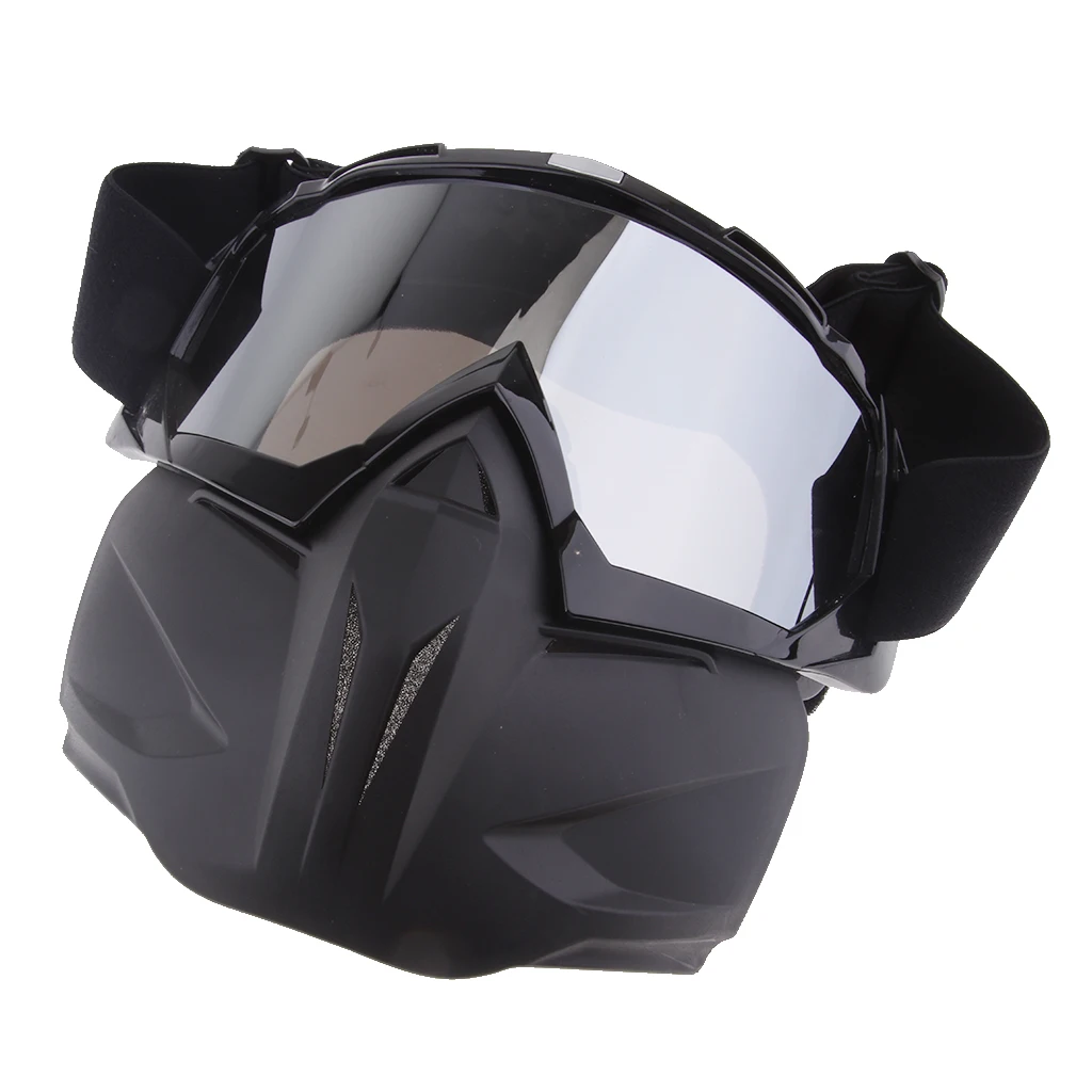 Ski Snow Snowboard GOGGLES Mask Shield Detachable Windproof Dustproof