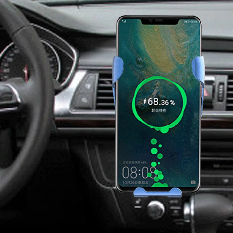 Vingtank 2 в 1 автомобильное беспроводное зарядное утройство для телефона Подставка Автомобильный держатель телефона 360 градусов Поворотный сенсорный переключатель для iphone для samsung