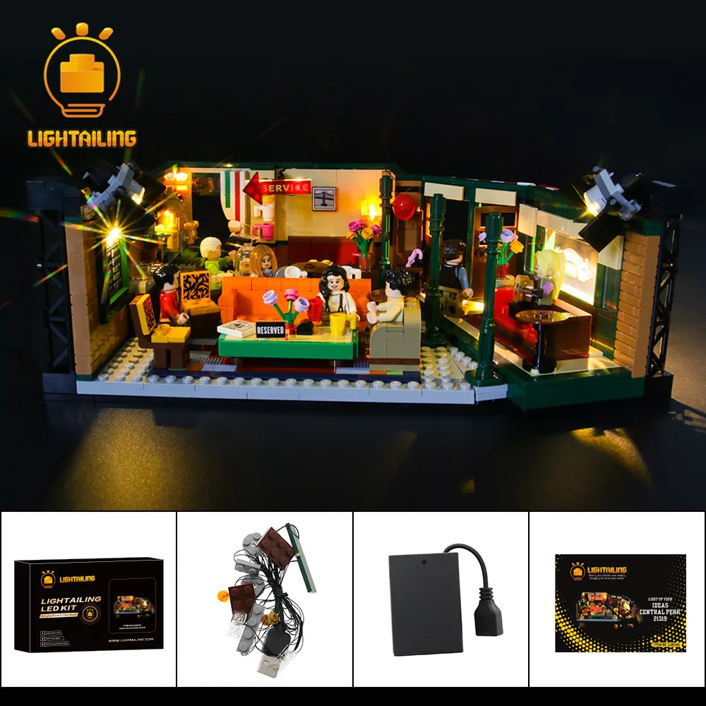 

LIGHTAILING LED Light Kit For Ideas Series Central Perk Lighting Set Compatible With 21319 (NOT Include The Model)