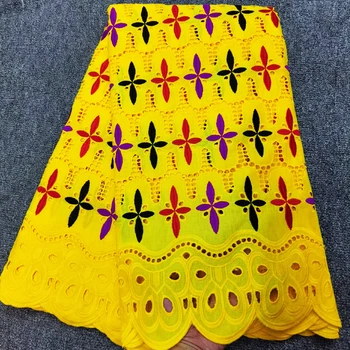 

2020 High Quality African Swiss Voile Lace In Switzerland For Party With Stones 5Yards New Design African Laces Fabric