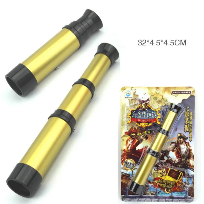 35 мм пиратский телескоп Zoomable карманный Монокуляр Spyglass Ручной Телескоп для детей на открытом воздухе Кемпинг Туризм Охота