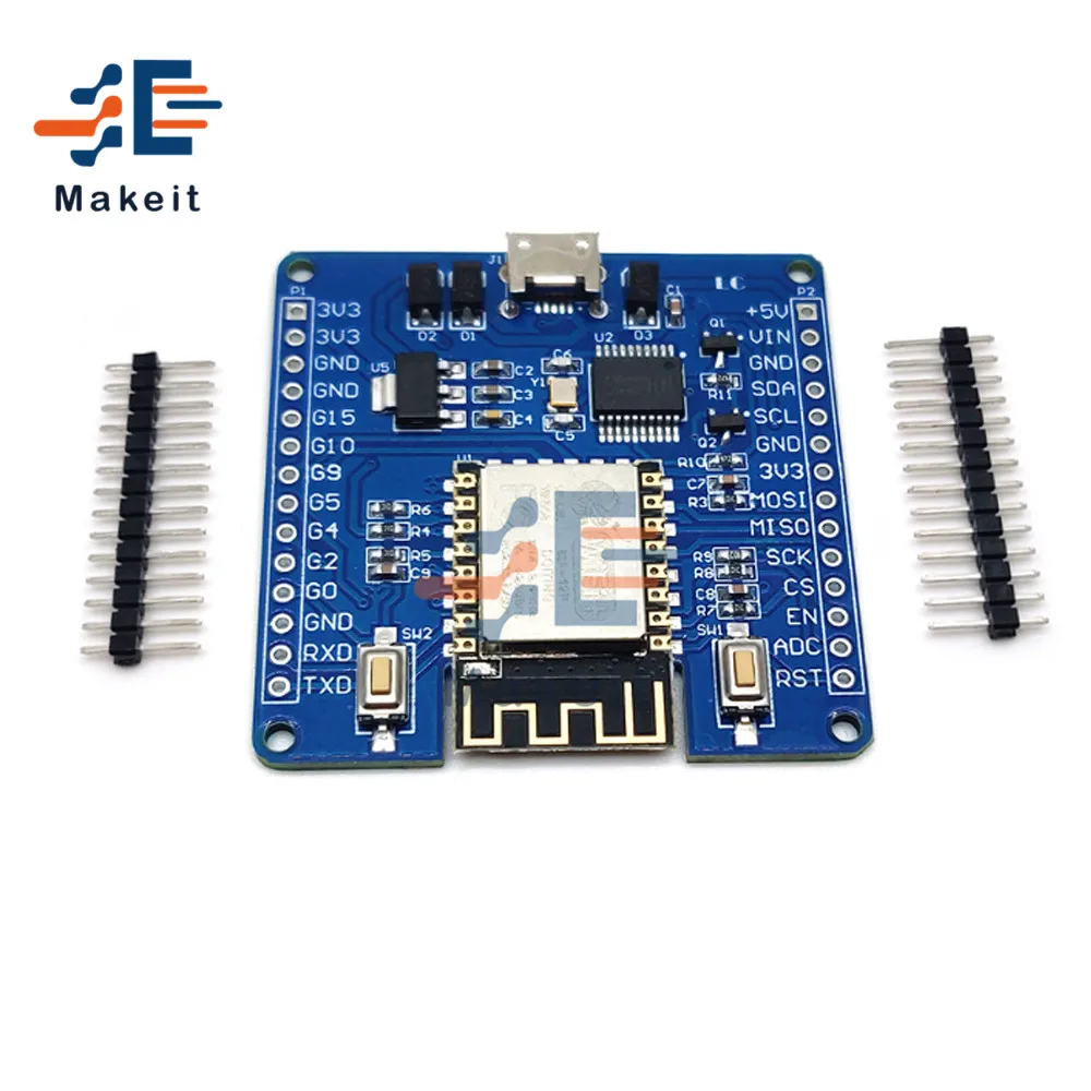 

MicroPython Maker Programming ESP8266 Development Board CH340 Serial Port Automatically Programming Board Module