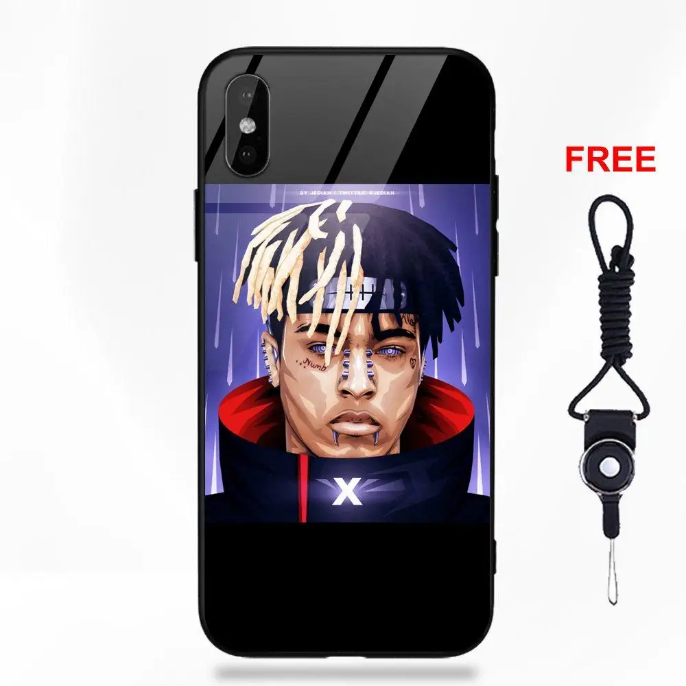 Хип-хоп Xxxtentacion закаленное стекло для huawei Honor 7X P20 Lite mate 10 Pro для Galaxy S8 S9 Plus Redmi 5 Note 5A 6