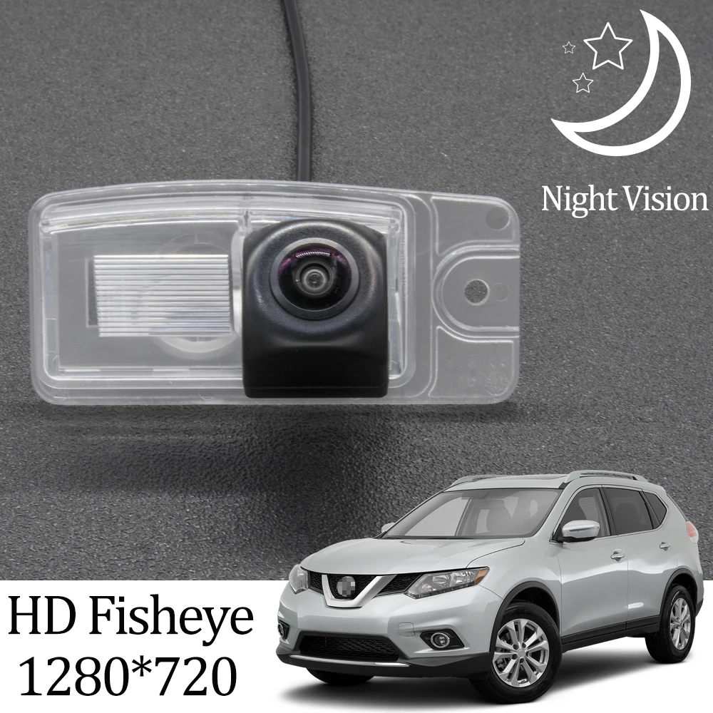 Камера заднего вида рыбий глаз Owtosin HD 1280*720 для Nissan X Trail/Rogue T32 2014 2015 2016 2017 2018 2019