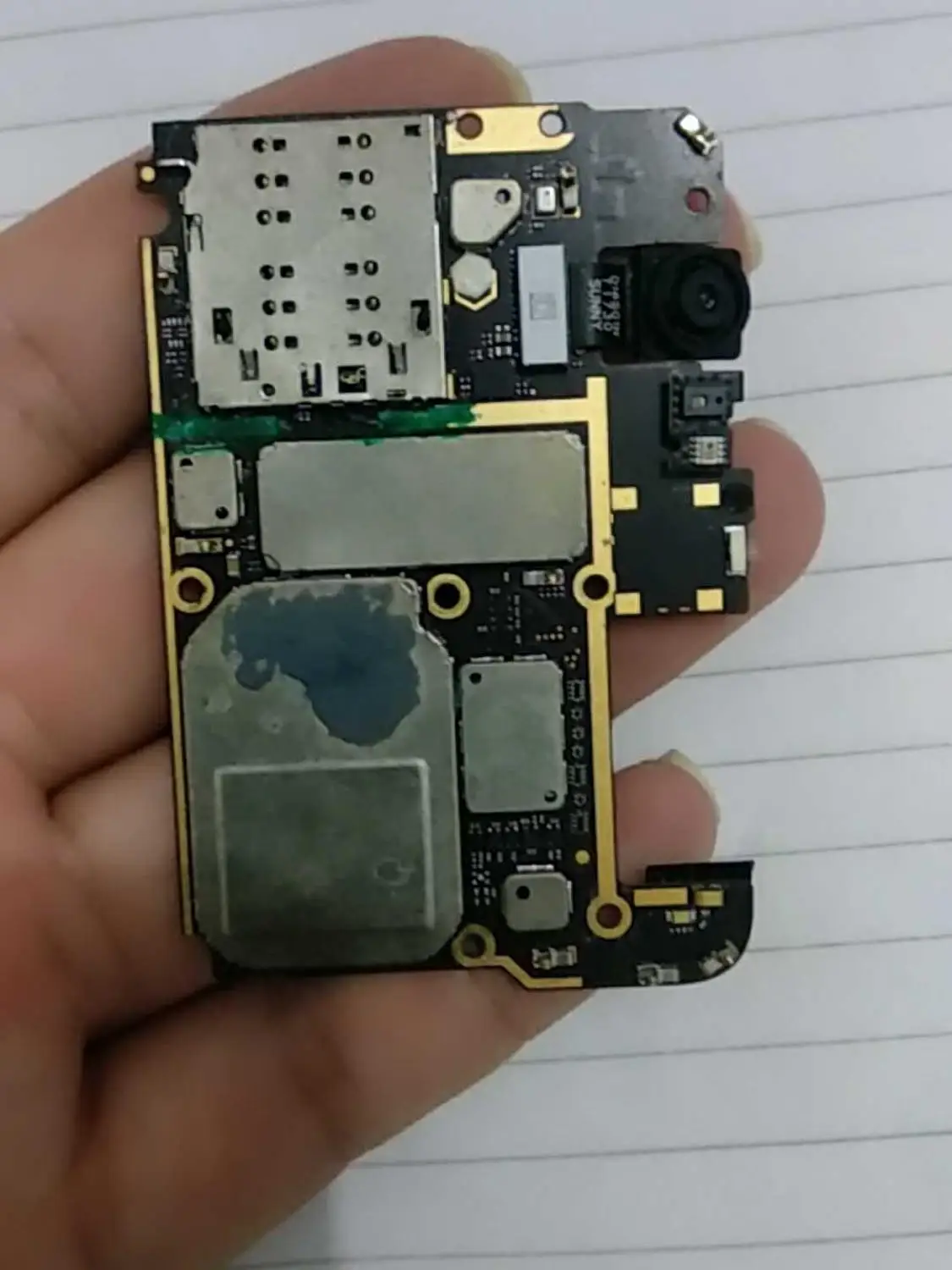 Xiaomi Mi Note 3 оригинальная разблокированная Рабочая плата 6+ 64 Гб материнская плата замена запасных частей