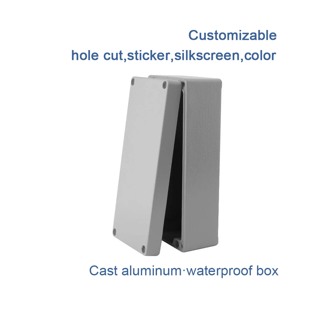 175*80*56 amplifier box chassis aluminum die cast mould box making aluminium amplifier chassis waterproof projector enclosures