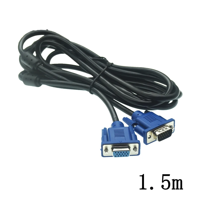 0.5m 1.5m 3m 5m ǻ  VGA-VGA ̺, HDB15 -HDB15  Ŀ, PC TV  ȯ