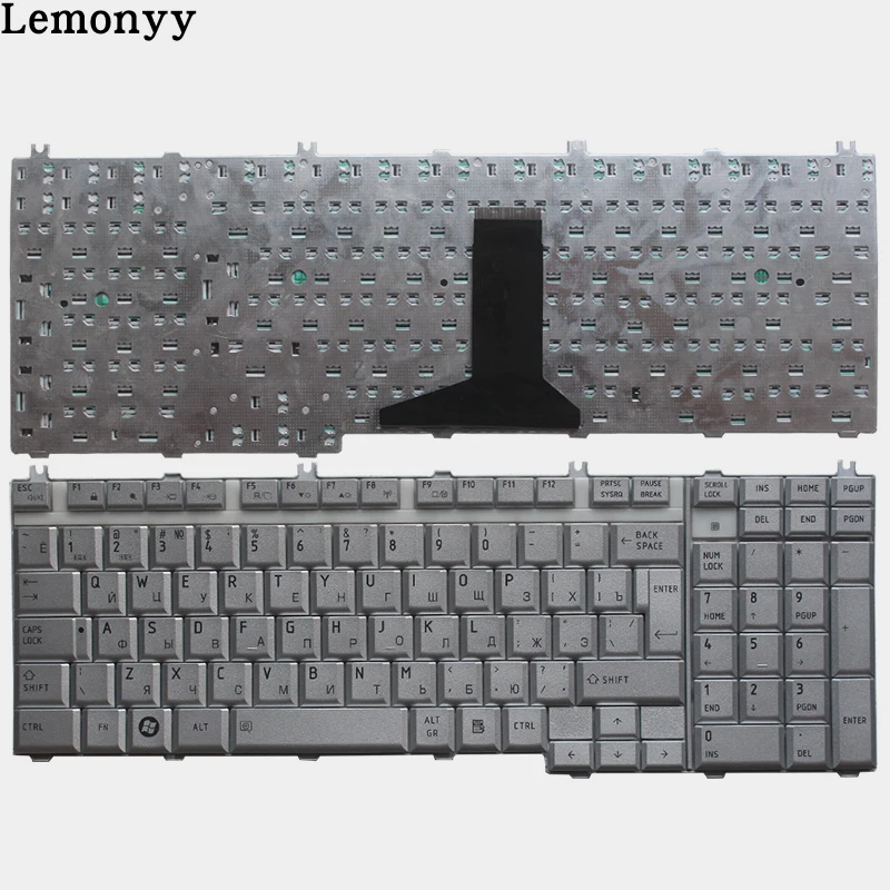 Clavier Qwertz Allemand / German Pour Toshiba Satellite L500 Series, Gris Clair / Silver, Model: NSK-TBZ0G, P/N: 9J.N9282.Z0G, PK130732B16 | Rakuten