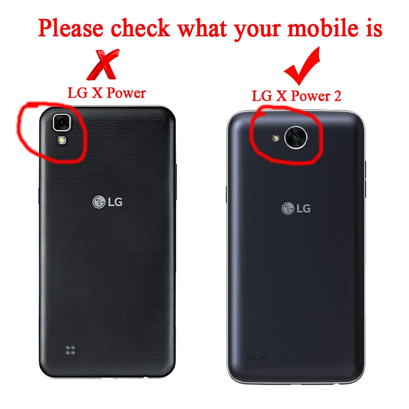 360 полная защита для Coque LG X Power 2 чехол телефона Silicon двухслойный пластиковый