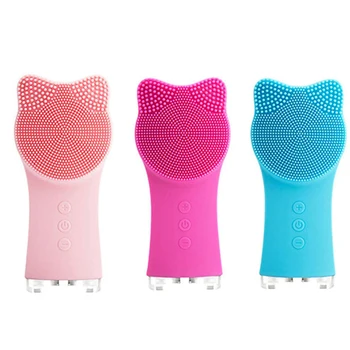 

Cleansing Instrument Electric Cleansing Instrument Pore Cleaning Face Artifact Waterproof Ultrasonic Silica Gel Wash Instrument