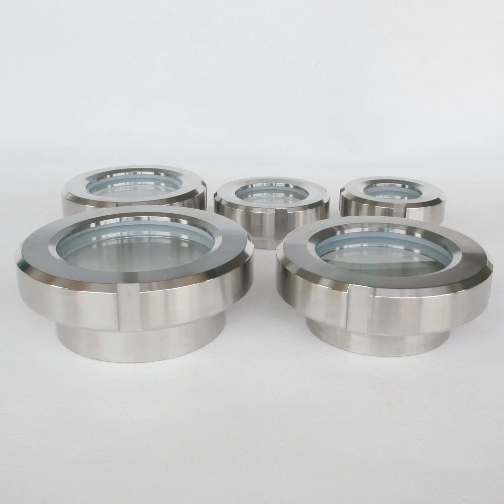 

1.5'' 2'' 2.5'' 3'' 4'' -6'' Sanitary Threaded Removable Weld on Sight Glass SS304