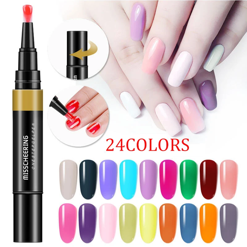 1 шаг клей три в одном масло для ногтей гелевая ручка ленивый стойкий Для ногтевой фототерапии ногтей искусство украшения поддельные ногтей Макияж инструмент