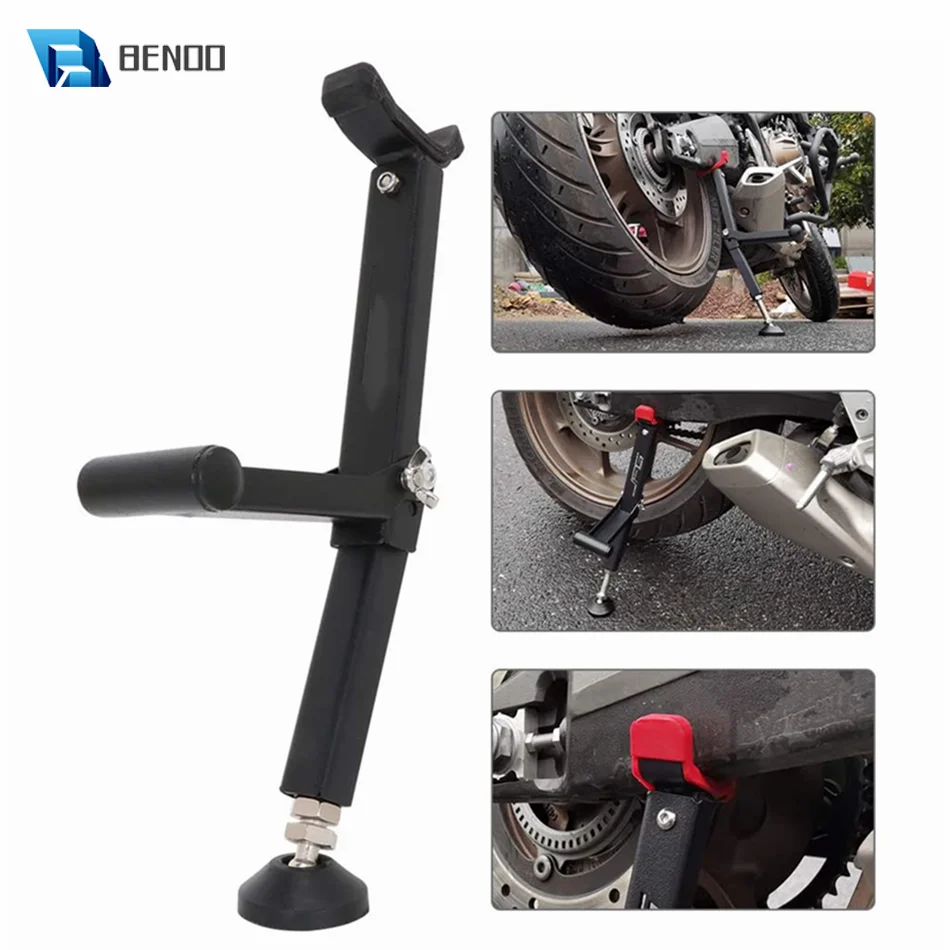 Soporte Universal portátil motocicleta, plegable, para rueda trasera, con fácil de usar| - AliExpress