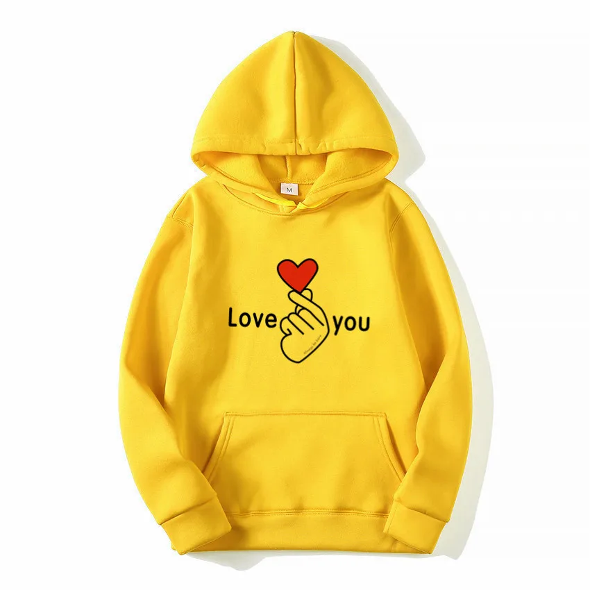 Розовые милые Парные толстовки, худи с капюшоном и рисунком глаз Love You, толстовки с принтом в стиле хип-хоп, мужские толстовки, пуловеры, пальто
