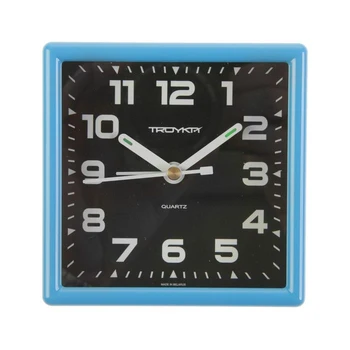 

Alarm clock Blue, 9x9 cm 2584188