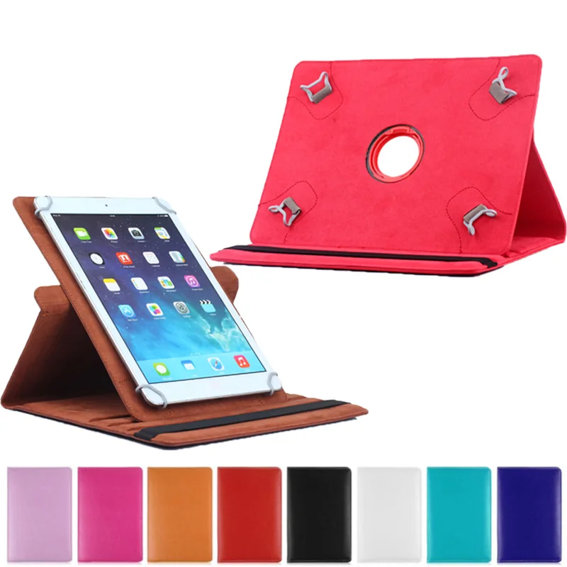 

Litchi PU Leather Tablet Case Cover For IPAD Mini 1 2 3 4 5 Huawei Samsung E-Book 8 Inch 360 Rorating Tablet Case Cover Stand
