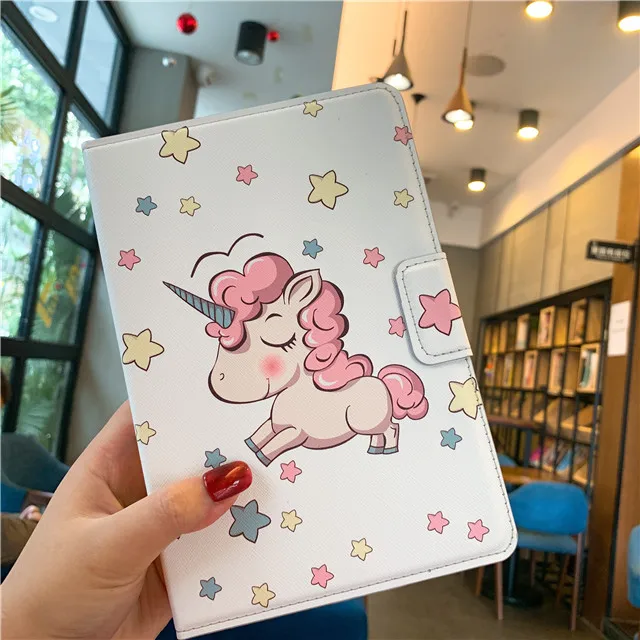 2 ПУ-чехол для iPad 9,7/ 9,7/Pro 9,7 inch/Air1/Air2 Cardcaptor Sakura Единорог Одна деталь Сейлор Мун узор - Цвет: 2