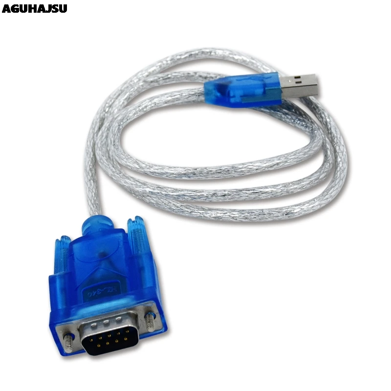Novo HL-340 usb para rs232 com porta serial pda 9 pinos db9 cabo adaptador windows s7 64