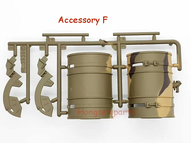 HENGLONG 3938-1 RC tank русский T90 / T-90 1/16 запасные части No. Пластиковая часть F/аксессуар F |
