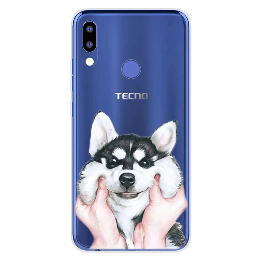 Мягкий силиконовый чехол из ТПУ для Tecno Camon 11 Camon11 PRO Чехол с принтом задняя крышка для Tecno Camon 11 Pro мультяшная узорная оболочка - Цвет: Case 57