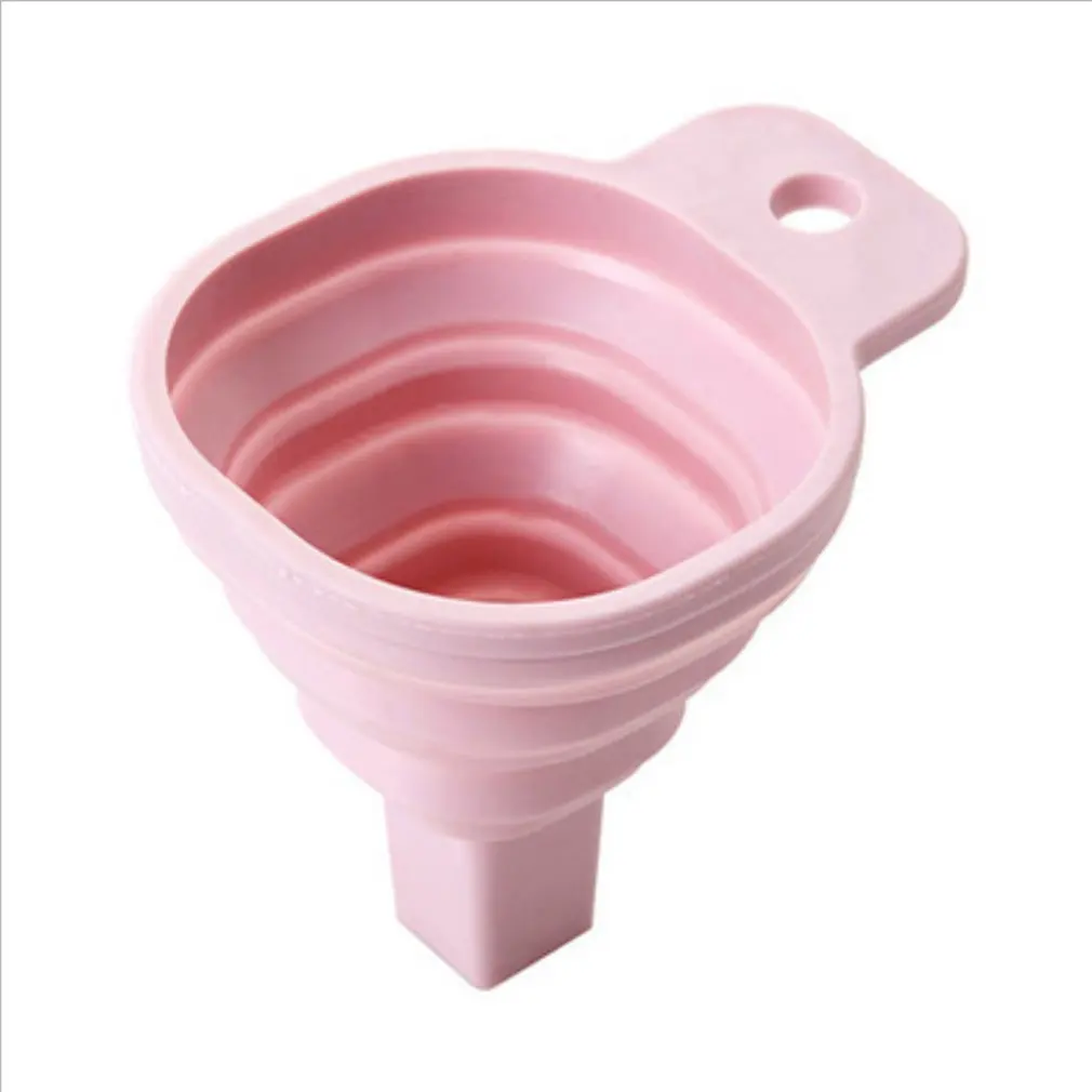 

Cone funnel Kitchen liquid dispenser Foldable Funnel Silicone Liquid Dispenser Mini Kitchen Tools Gadget Small Hopper
