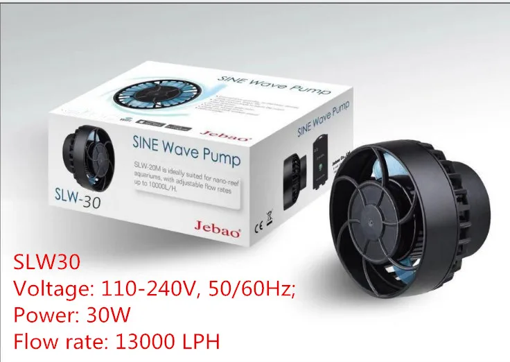 SLW-30 Jebao Wave Maker для морских коралловых рифов бак потока для серфинга насос RW-4 RW-8 RW-15 RW-20 SW-2/SW2 SW-4/sw4/SW8/SW-8/SW15/SW-15 - Цвет: SLW-30