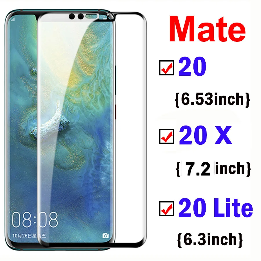 Защитное стекло для huawei mate 20 Lite Защитная пленка для экрана Huawai 20x X закаленная Броня Huawey 20lite Light Hawei защитная пленка
