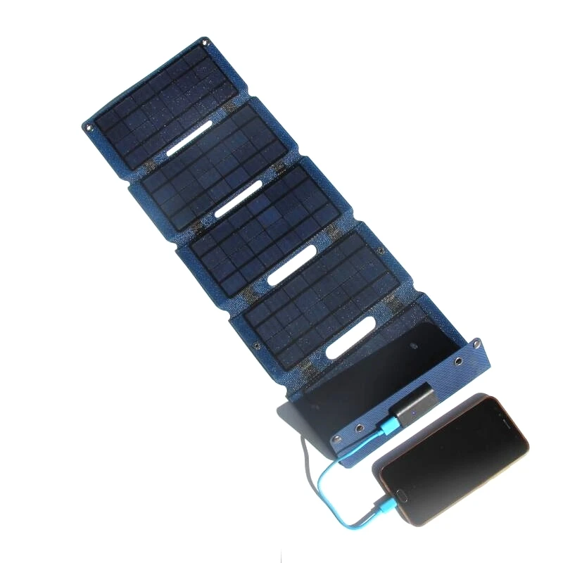 Luxury Offer for  BUHESHUI Portable 17.5W 14W Outdoor ETFE Solar Panel Charger For Mobile Phone/Power Bank Solar Batt