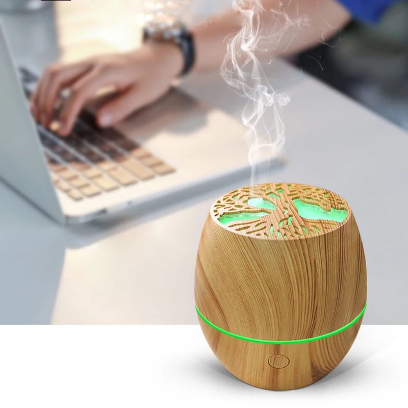 120 мл Древо жизни Форма USB арома диффузор для эфирных масел Ароматерапия