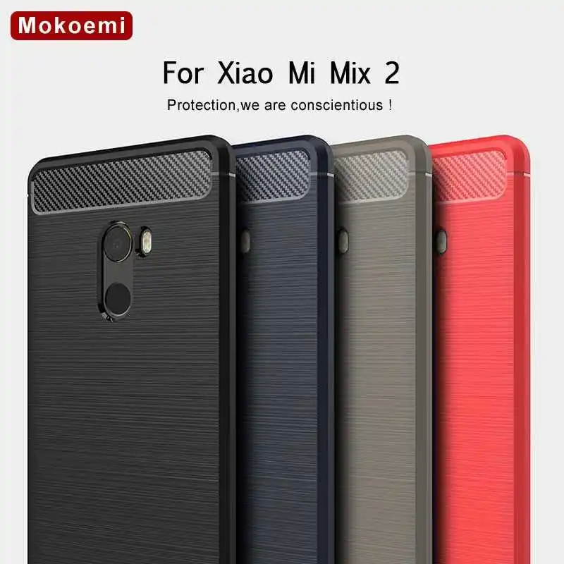 Модный Ударопрочный Мягкий силиконовый чехол Mokoemi 5 99 дюйма для Xiaomi Mi Mix 2 сотового