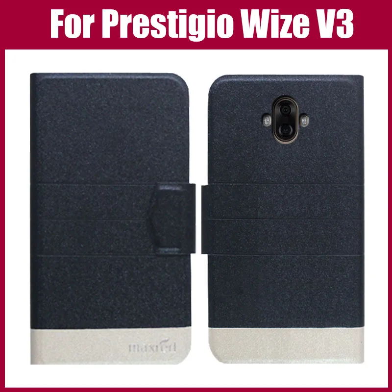 Лидер продаж! Prestigio Wize V3 чехол 5 цветов Флип ультра тонкий цветной кожаный