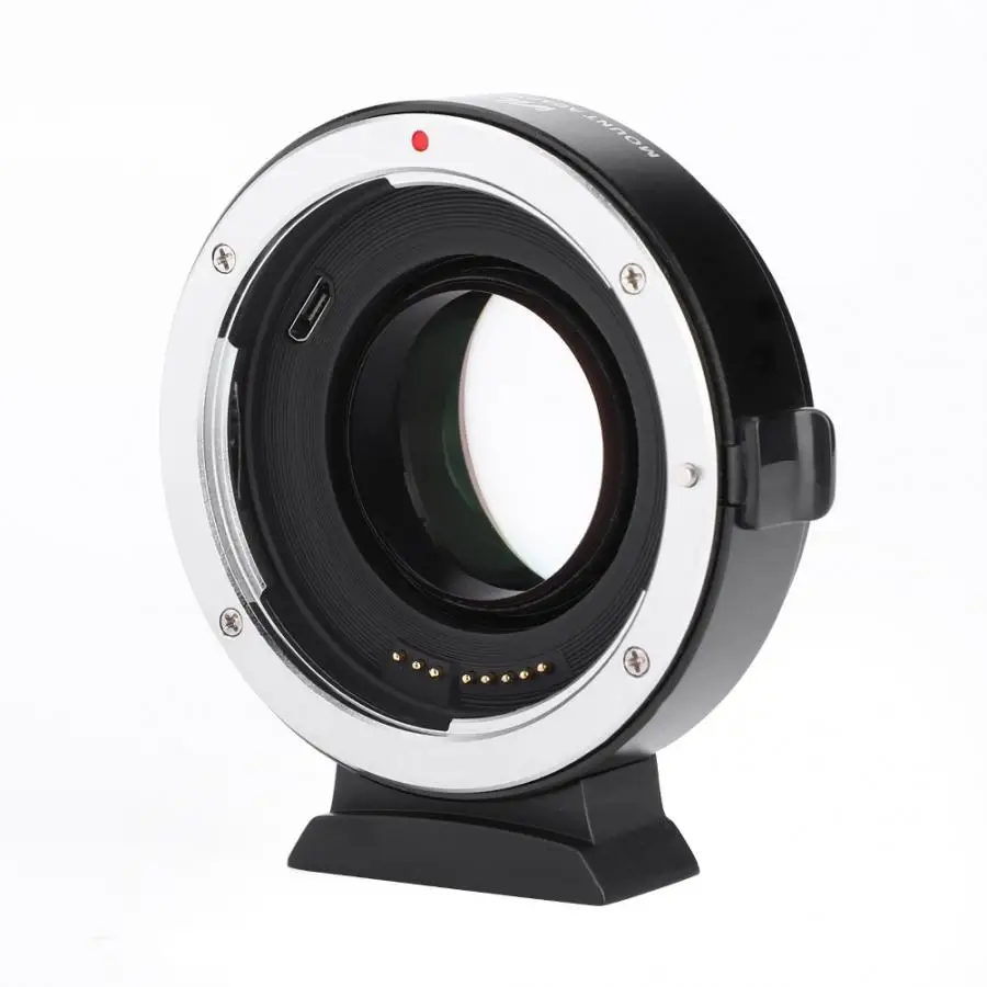 

Auto-focus Lens Adapte 0.71X Reduce Speed Booster Lens Adapter Turbo for Canon EF lens to for EOS M5 M6 M50 Camera