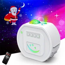 

Christmas Projection Light Night Light Water Pattern Starry Sky Light Atmosphere Party Stage Gift Christmas Projector