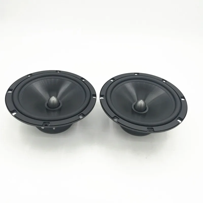 Áudio do Carro Porta da Frente Filme de Seda Polegada Modificado Alto-falante Bala Capa Poeira Cúpula Tweeter Alto Baixo Conjunto 6.5 12v 120w 11 6.5 Polegada 12v 120w áudio do carro