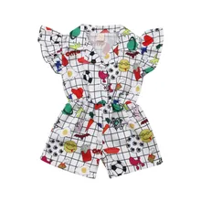 Лидер продаж, костюм ползунки комбинезон для маленьких девочек, штаны, одежда летние модные повседневные комплекты одежды