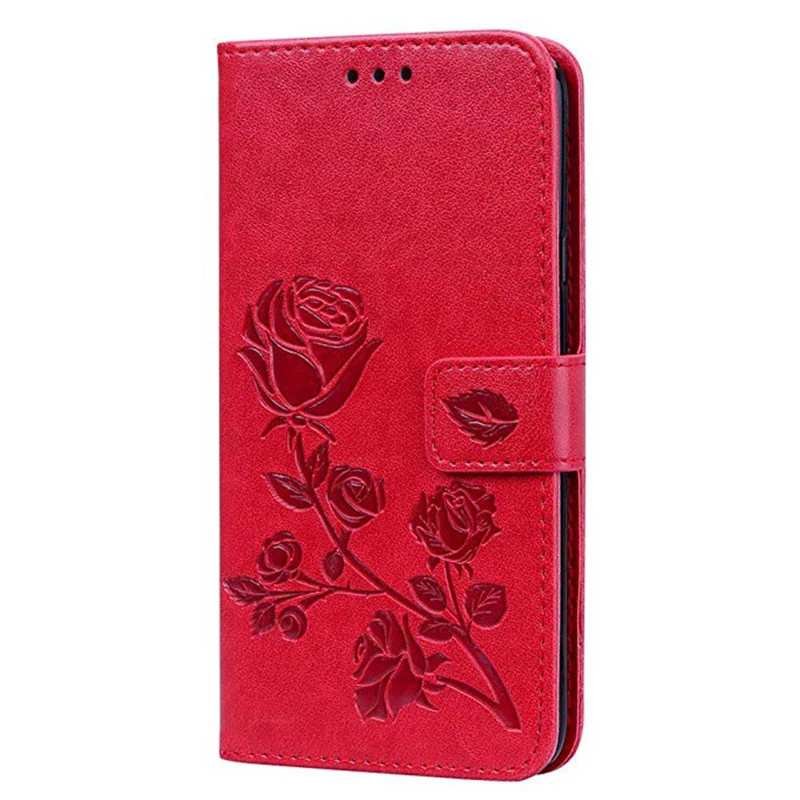 MGH Red Для Doogee N20 Y9 Plus чехол-кошелек флип-чехол для телефона из искусственной кожи Для Doogee N10 Y7 Plus Y8 Чехол-книжка чехол с держателем карты - Цвет: MGH Red