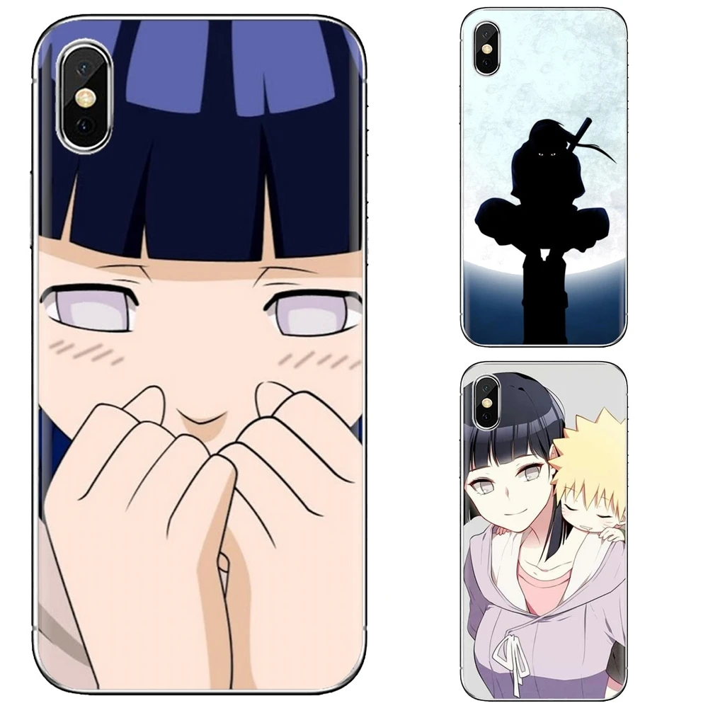 Мягкий ТПУ чехол для телефона Huawei Y6 Y5 2019 Xiaomi Redmi Note 4 5 6 7 8 Pro Mi A1 A2 A3 6X 5X 7A Naruto Shy girl hinata