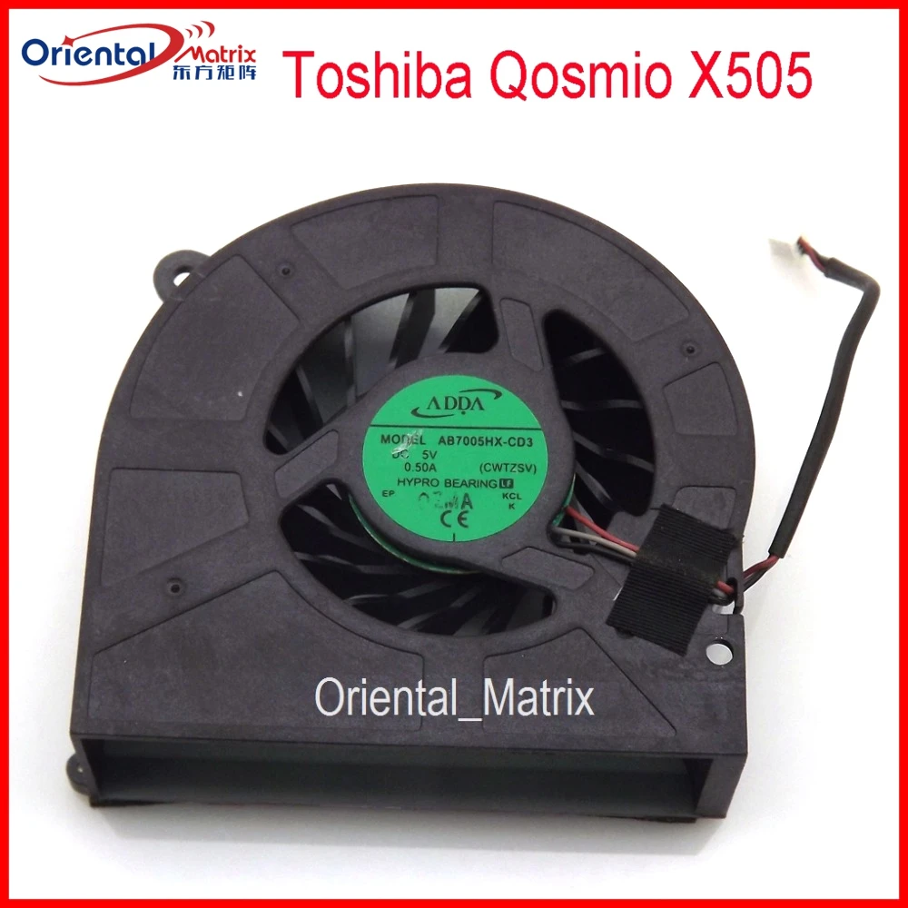 For Toshiba Qosmio X875-Q7390 CPU Fan