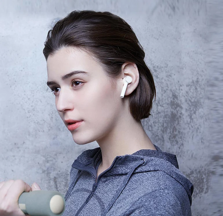 Xiaomi Air TWS bluetooth гарнитура настоящие беспроводные стерео спортивные наушники с