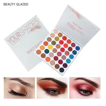 

NEW 36 Colors Pro Matte Eyeshadow Palette Women Shimmer Presses Glitter Eye Shadow Makeup Eyeshadow pigment TSLM1