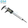 Calibrador Vernier Digital LCD de 0-150mm y 6 pulgadas, Micrómetro de regla de acero inoxidable de 150mm y 6 pulgadas ► Foto 3/6