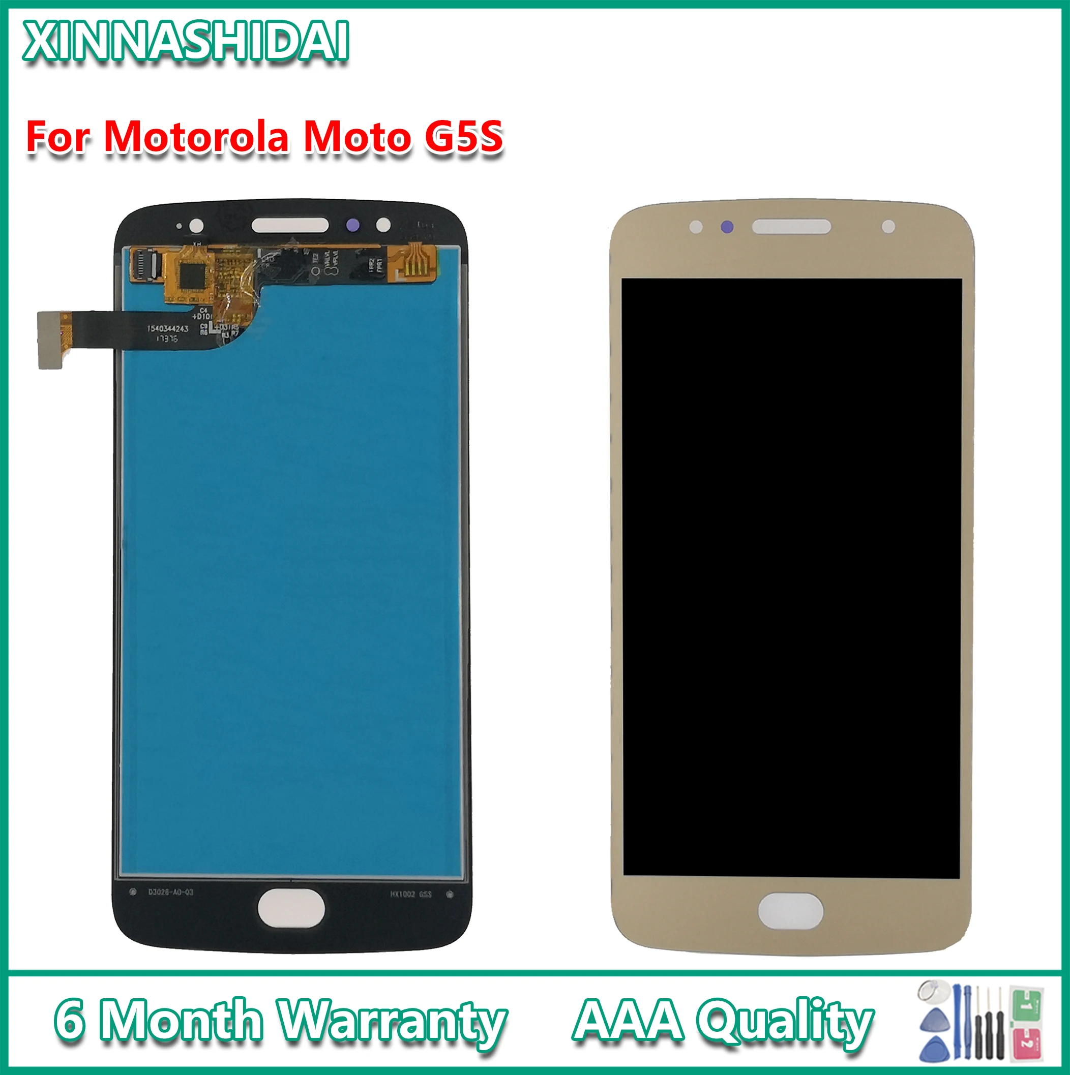 5.2&quot For Motorola Moto G5S LCD Display Touch Screen Digitizer Sensor Complete Assembly XT1791 XT1792 XT1794 XT1795 XT1797 | Мобильные