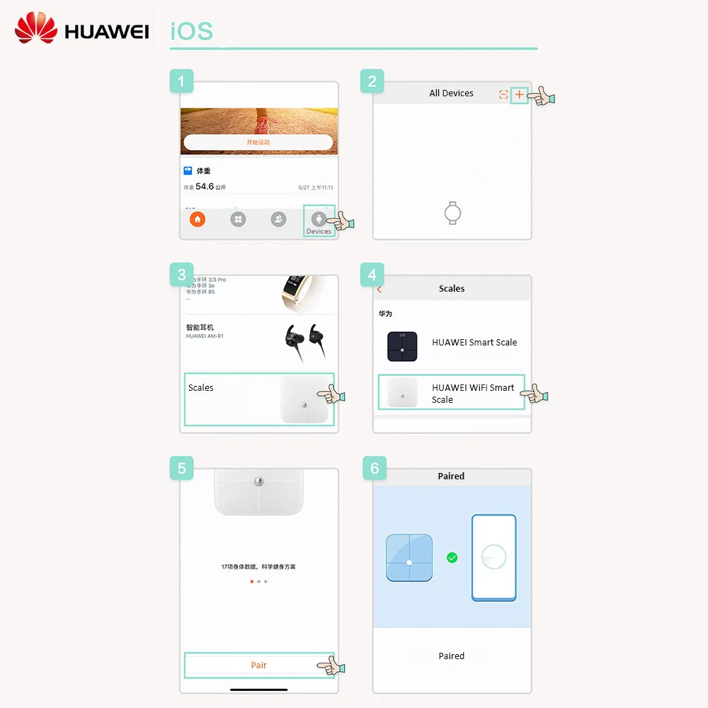HUAWEI весы для измерения веса тела, Bluetooth, цифровые весы для тела, BMI, весы, состав тела, монитор, Поддержка Android и iOS, весы для взвешивания