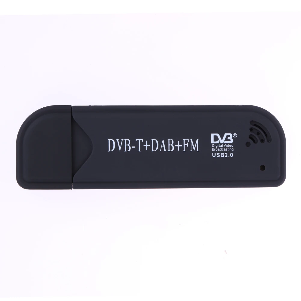 Tv Stick USB2.0 Digital DVB-T SDR+DAB+FM TV Tuner Receiver Stick RTL2832U+ FC0012 with Remote Control Tuner Recorder Quality new tv sticks