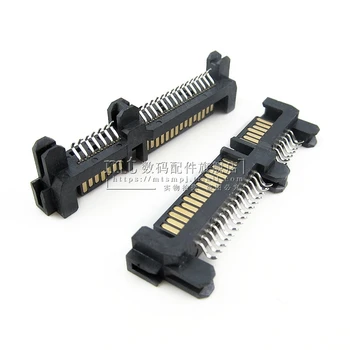

5Pcs Per Lot 7+15 Pin Right Angle SMT Male Reverse Sata Connector For 2.5" Hard Drive